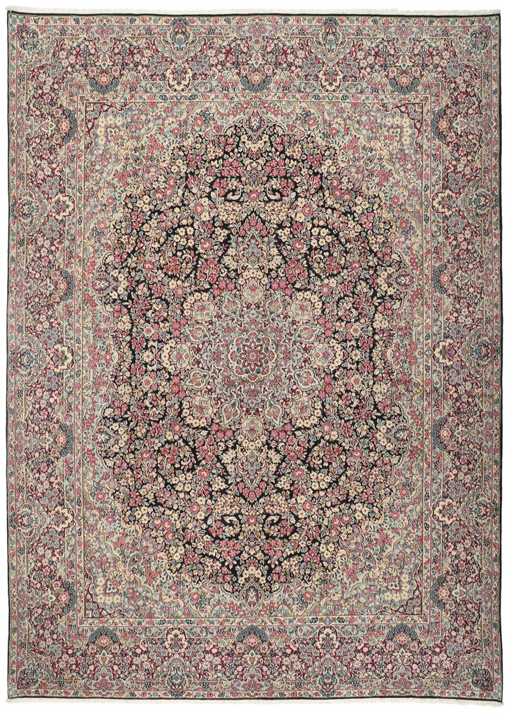 Kerman Tappeto 400x300 (Iran) Annodato A Mano