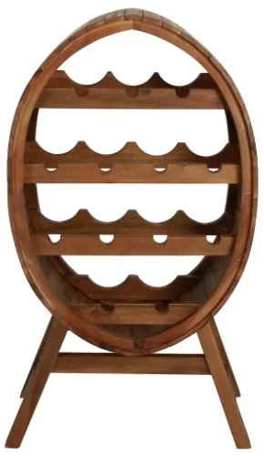 Portavini da 13 Bottiglie in Legno Massello d'Acacia