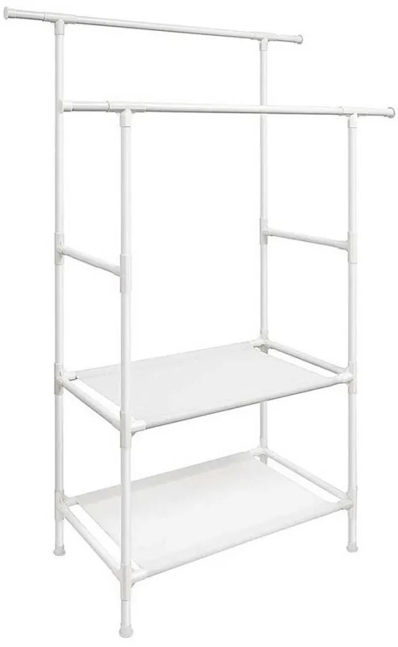 Appendiabiti da terra LINEA bianco