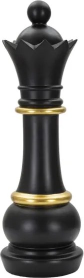 Regina Nero E Oro Cm Ø 15X50