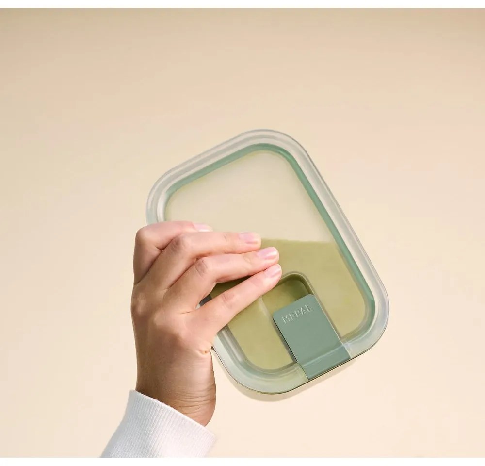 Scatole per alimenti in set da 3 Nordic black - Mepal