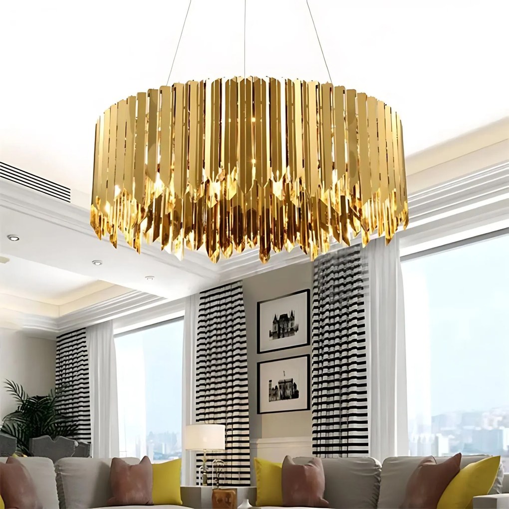 Lampada APP1764-8CP metal GOLD