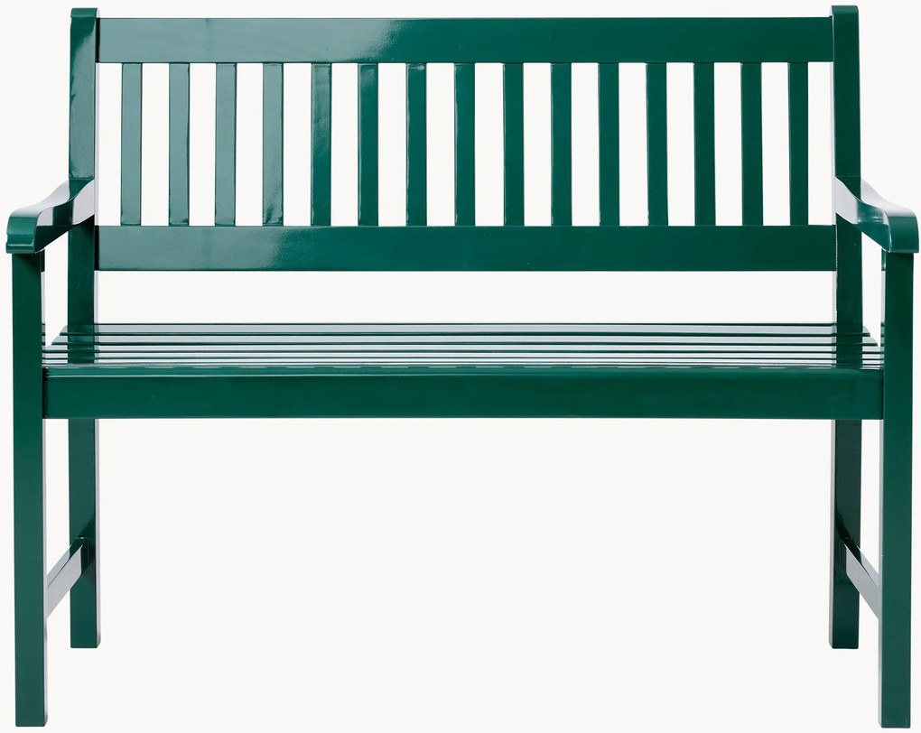 Panca da giardino in legno di mogano fatta a mano Brighton