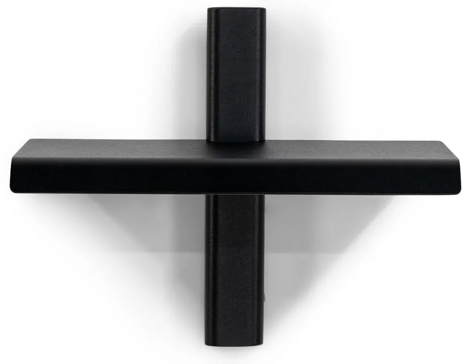 Mensola nera in metallo 28 cm Hola – Spinder Design