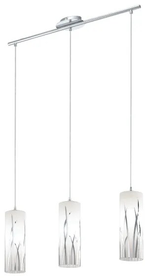 Eglo 92741 - Lampada a sospensione RIVATO 3xE27/60W/230V