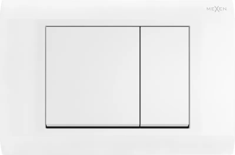 Mexen Fenix 01 pulsante di scarico, bianco opaco - 600120