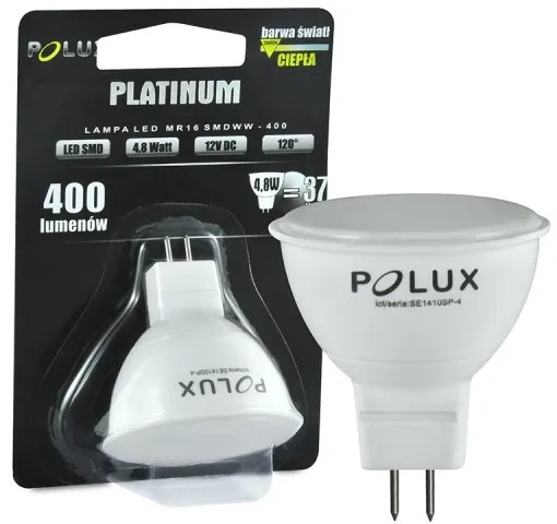 Lampadina LED PLATINUM GU5,3/MR16/4,9W/12V 3000K