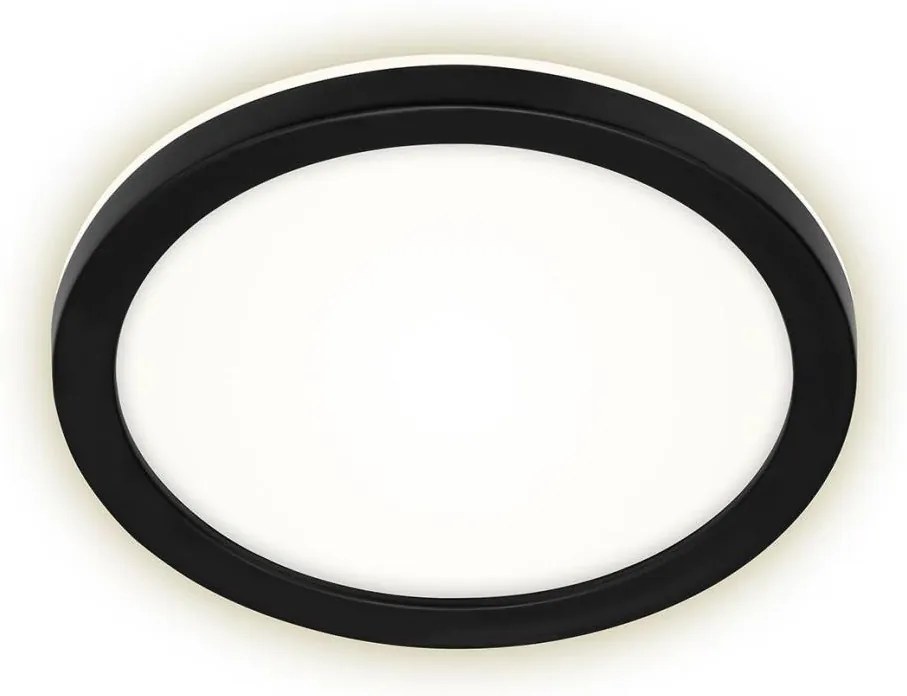 Briloner 3008-015 - Plafoniera LED LED/8W/230V diametro 21 cm nero IP44