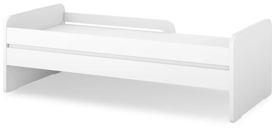 Letto da bambini bianco con materasso e rete inclusi 80x160 cm Duuli – ELTAP