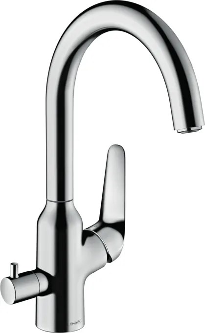 Miscelatore Cucina 1jet Monocomando 220 con valvola Arresto cromo Hansgrohe Focus M42