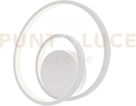 Applique a parete led lieve bianca 20w 2720lm cct 3000k 4000k 6500k...