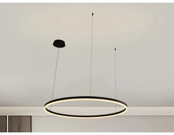 Lampadario a sospensione con filo LED dimmerabile LED/55W/230V 3000-6500K + telecomando