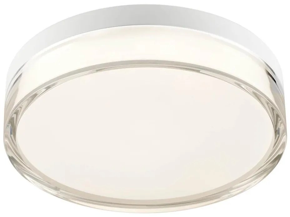 Redo 01-3731 - Plafoniera LED FRISBI LED/12W/230V 3000/4000K IP44 bianco