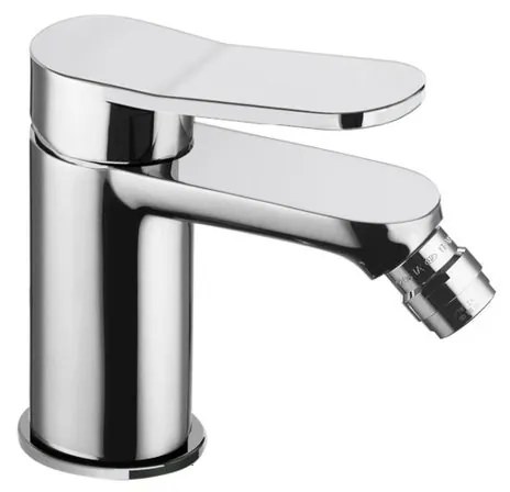 Rubinetto per bidet getto aerato San Babila PALAZZANI argento cromato lucido