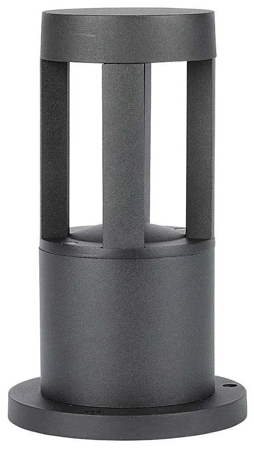 LED Lampada da esterno LED/10W/230V 25cm 3000K IP65 nero