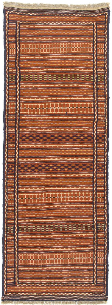Kilim Tappeto persiano 200x70 (Iran) Tessuto A Mano