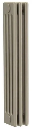 Radiatore acqua calda Comby in acciaio 4 colonne, 3 elementi, interasse 535 mm, fango