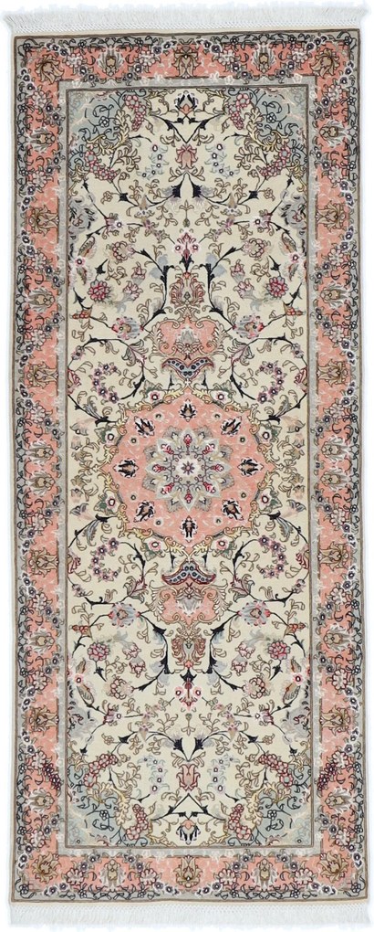 Tabriz Tappeto persiano 200 x 80 (Iran) Annodato A Mano
