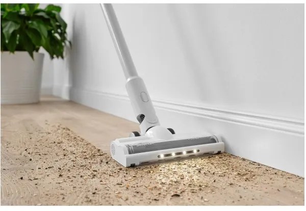 Sencor - Aspirapolvere a batteria 2in1 250W/2200 mAh bianco