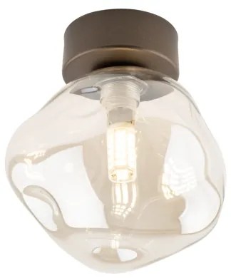 Plafoniera LAVA 1xG9/8W/230V, bronzo/beige fumè