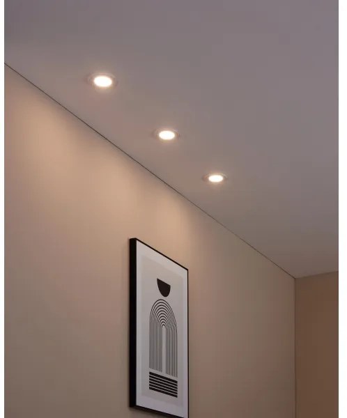 Eglo 31741 - SET 3xLED Lampada dimmerabile FUEVA-Z LED/2,8W/230V IP44 bianco