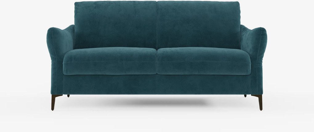 Dalia divano letto 2, 3 e 4 posti con materasso H18 in moderno tessuto vellutino smacchiabile T30
