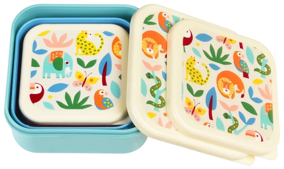 Portapranzo per bambini 3 pz Wild Wonders – Rex London