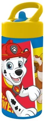 Bottiglia d'acqua The Paw Patrol Funday Rosso Azzurro PVC 410 ml