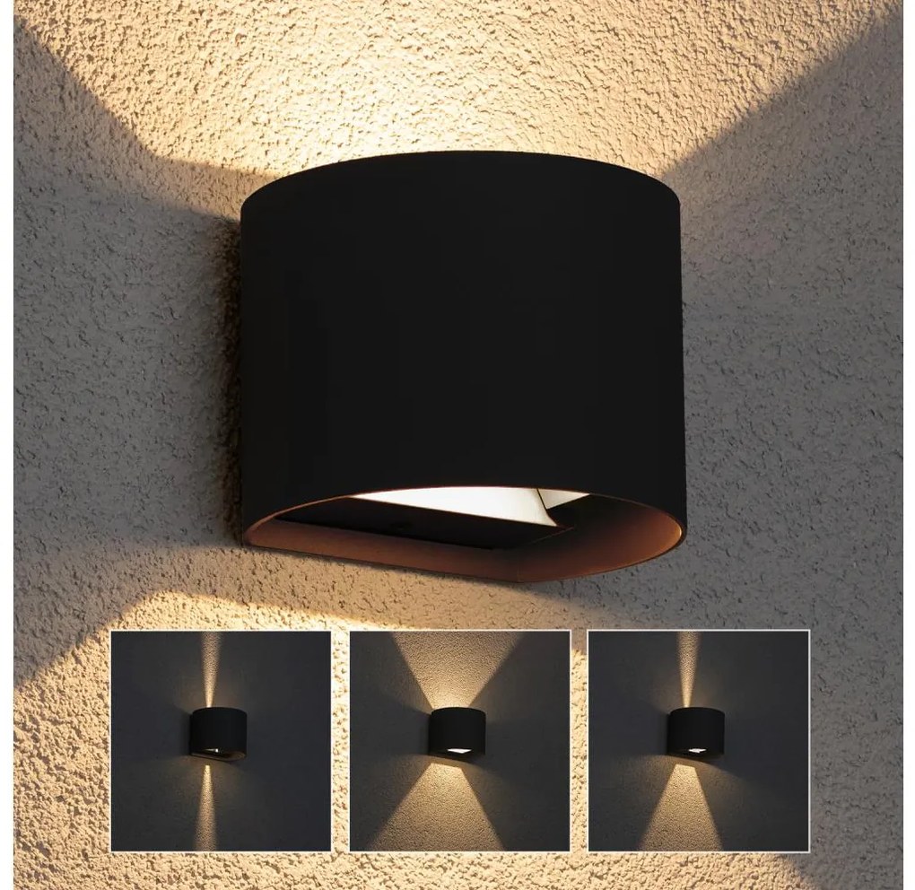 Brilagi - Applique a LED da esterno RONDO LED/6W/230V IP54