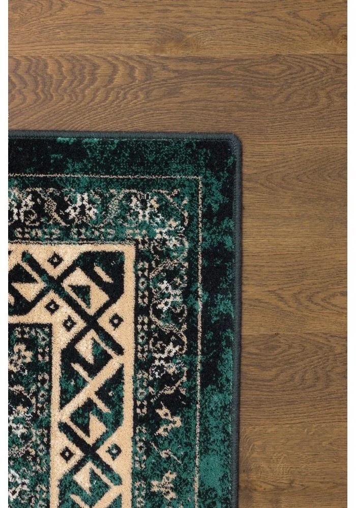 Tappeto in lana color petrolio 133x180 cm Mia - Agnella