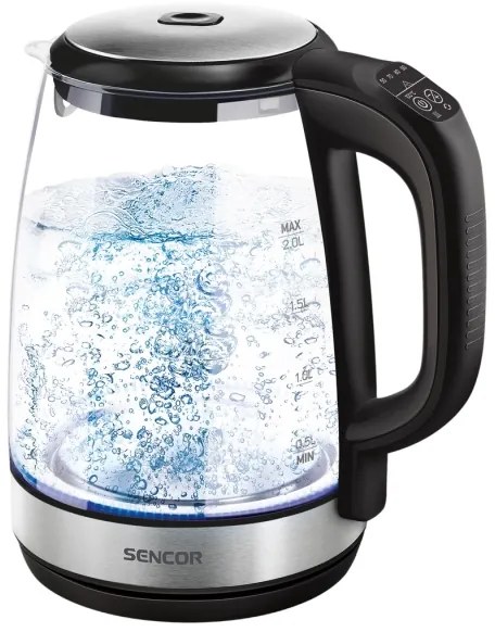 Sencor - Bollitore con termoregolazione 2 l 2200W/230V
