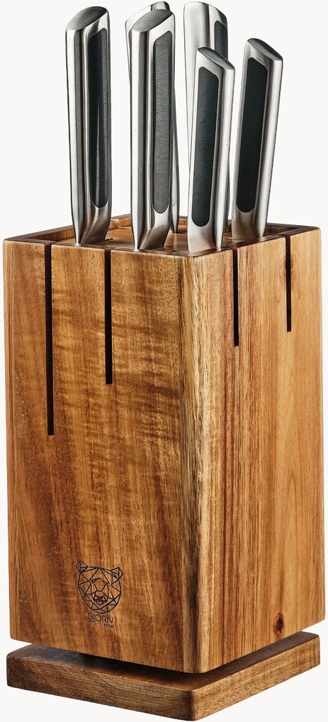 Set di coltelli da cucina con ceppo Loki Skagen, set da 7