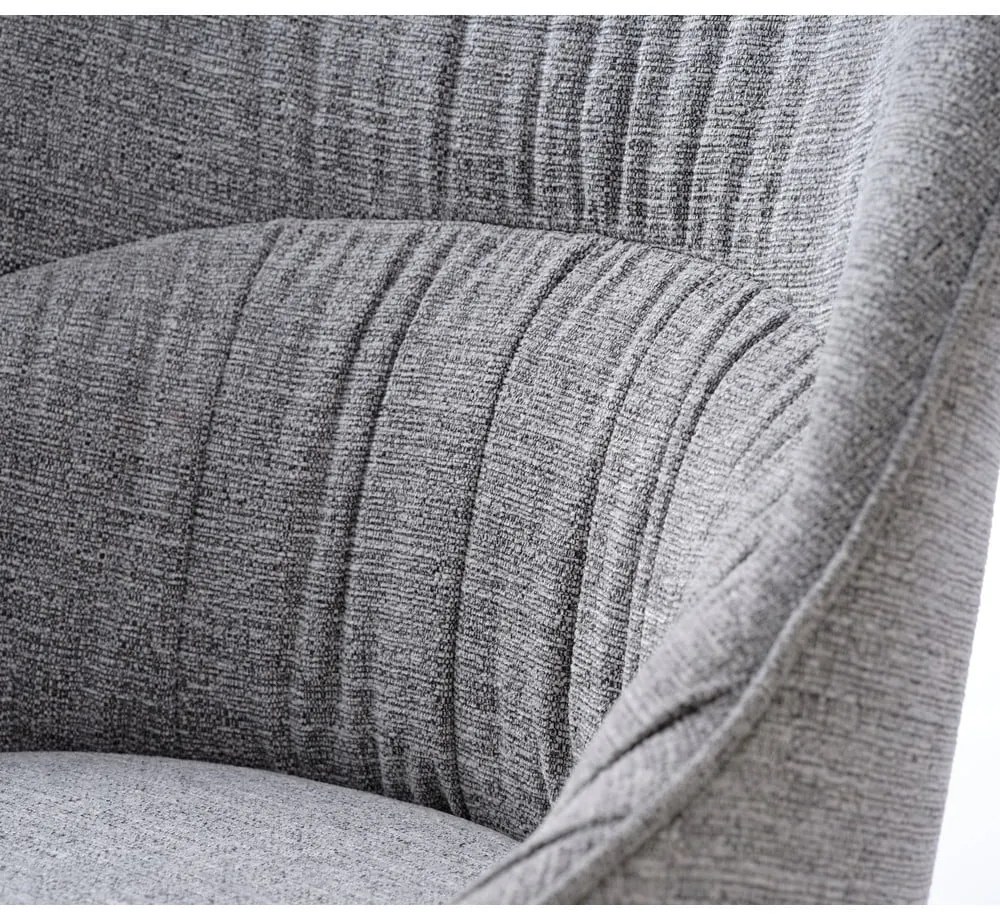 Sedie da pranzo grigie in set di 2 Meridian - Unique Furniture