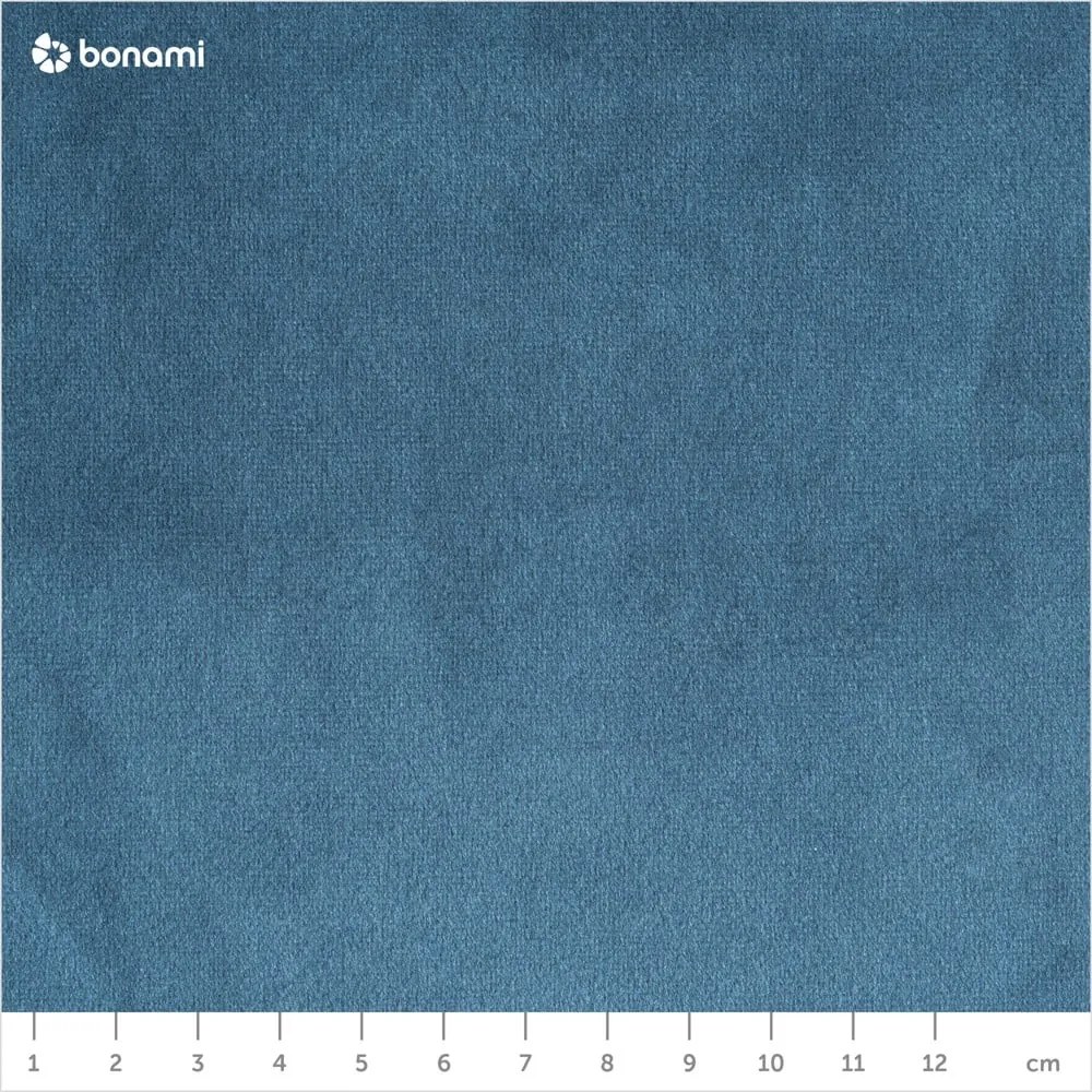 Divano angolare in velluto blu (angolo destro) Magic - Scandic