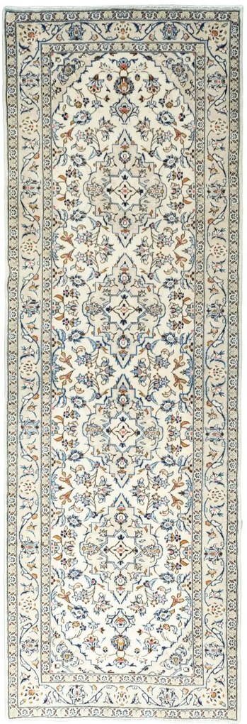 Kashan Tappeto persiano 290x100 Beige (Iran) Annodato A Mano