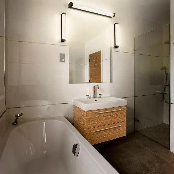 Osram - Illuminazione LED per specchio da bagno ORBIS TUBE LED/12W/230V 60 cm IP44 nero