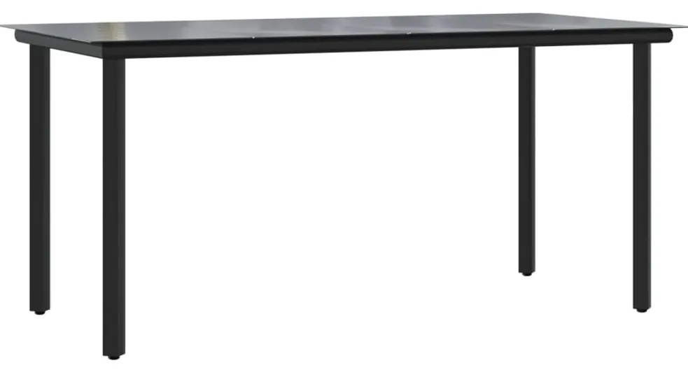 Set da pranzo da giardino 4 pz con cuscini in polyrattan grigio