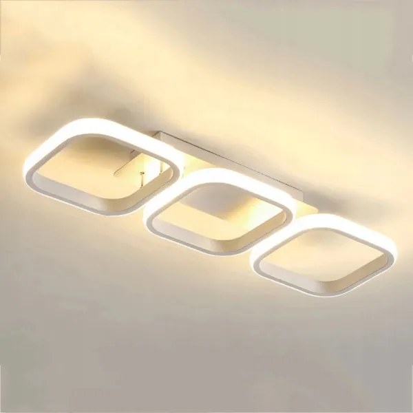 Plafoniera dimmerabile LED/33W/230V 3000-6500K bianco Wi-Fi Tuya + telecomando