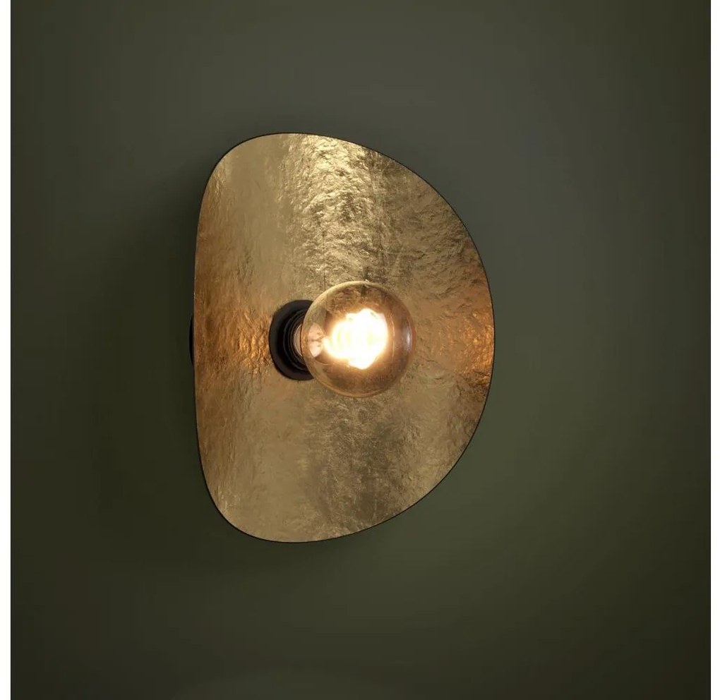 Eglo 390394 - Applique SACEDA 1xE27/40W/230V nero/oro