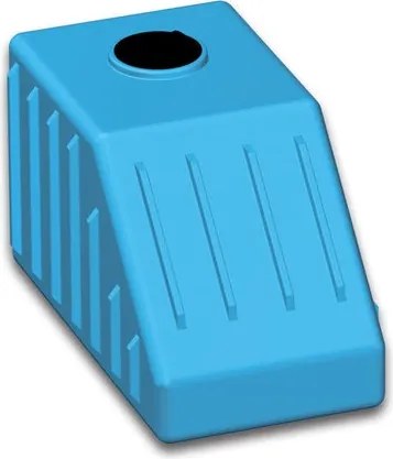 Serbatoio esterno sottoscala blu 500 L