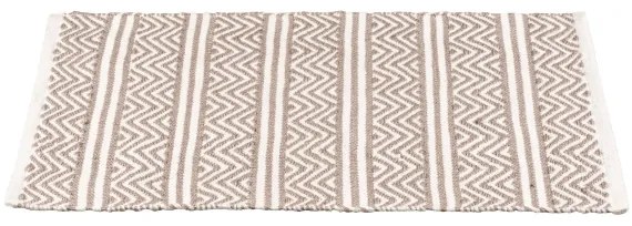 WENKO 24868100 - Tappetino da bagno SHAKI 50x80 cm beige/bianco