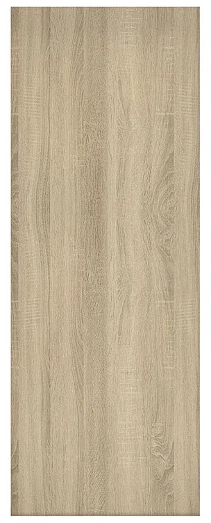 Pannello per porta d'ingresso coordinato Brush rivestito rovere cognac L 95 x H 215 cm, Sp 0.6 mm