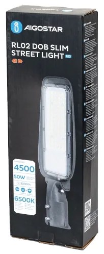 Aigostar - Lampada stradale LED LED/50W/230V 6500K IP65