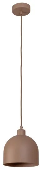 Duolla - Lampada a sospensione su cavo IRONLINE 1xE27/15W/230V Ø 17 cm beige