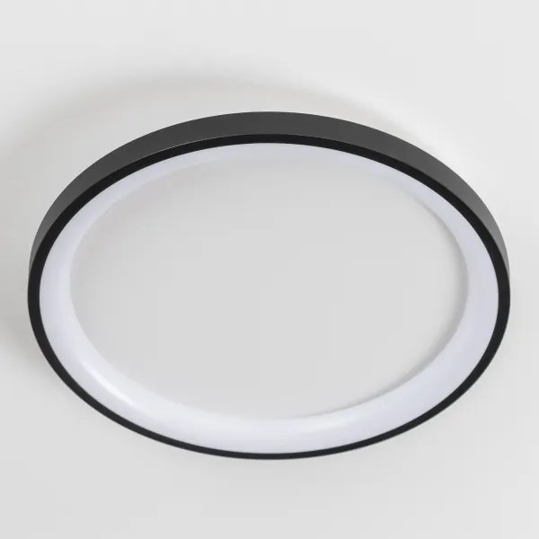 Brilagi - Lampada da soffitto dimmerabile LED FALCON SLIM LED/42W/230V Ø 50 cm nero + telecomando
