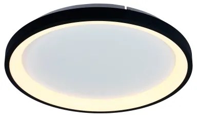 Brilagi - LED dimmerabile plafoniera FALCON SLIM LED/42W/230V Ø 50 cm nero + telecomando