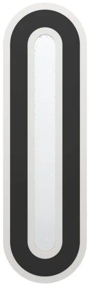 Eglo 901242 - Applique a LED MACCHIONI LED/12W/230V 4000K nero