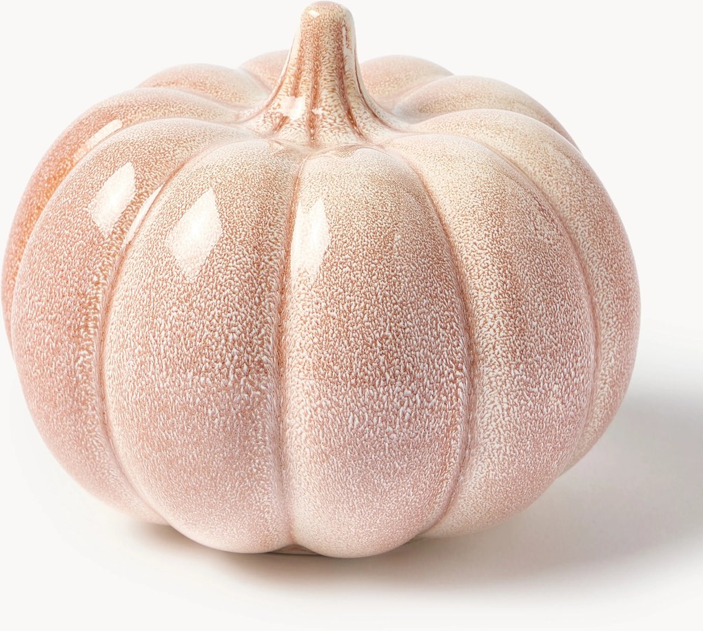 Oggetto decorativo a forma di zucca Moranga, alt. 10 cm