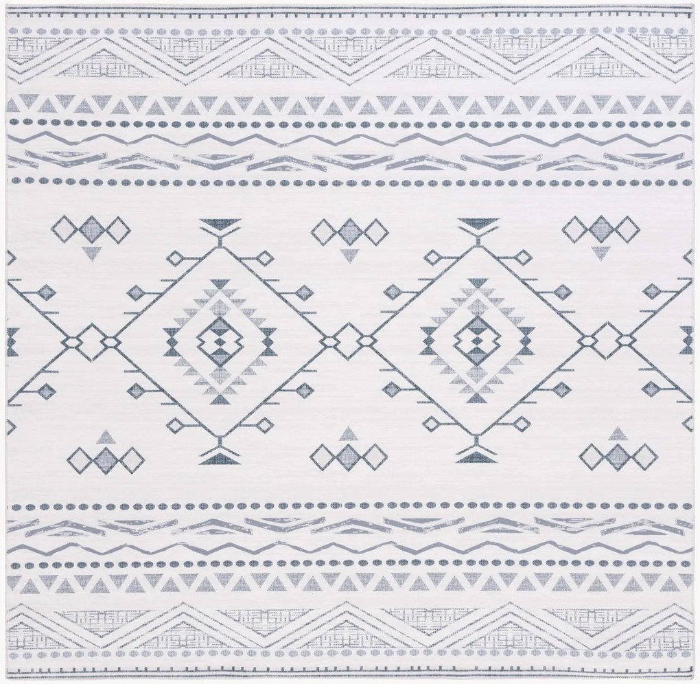 Tappeto a pelo basso tessuto a mano Evangeline