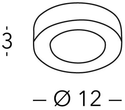 W/Kolarz A1344.10R.W - Plafoniera LED dimmerabile CLICK LED-GX53/7W/230V